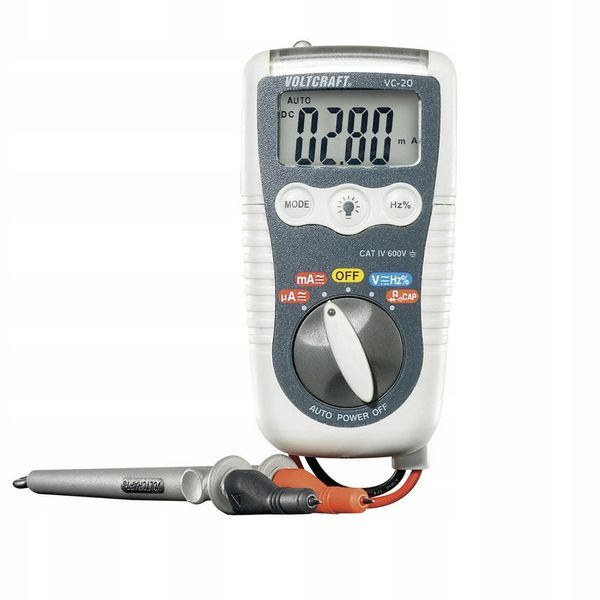 Multimetr MIERNIK CAT IV cyfrowy specjalistyczny 600 V latarka IP 54 TESTER zdjęcie 1