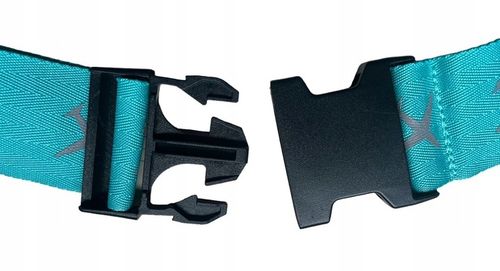 4 x PAS BAGAŻOWY SPINAJĄCY WALIZKĘ zabezpieczający +4 identyfikatory ZESTAW na Arena.pl