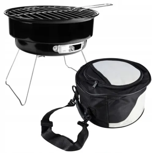 GRILL OGRODOWY Węglowy PRZENOŚNY GRILL MAŁY BARBEQUE TORBA na Arena.pl