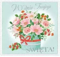 Karnet Kw Box Kwiatowy