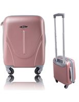 Mała walizka kabinowa PELLUCCI RGL 883 SS Rose red