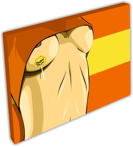 OBRAZ glamour kobieta usta akt do sypialni 120x80 na Arena.pl