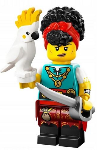 71048 - lego minifigures - piracka kwatermistrzyni col27-10 / seria 27 na Arena.pl