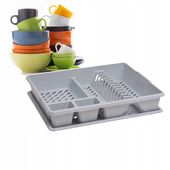 Ociekacz Suszarka do naczyń duża Szara Lux Curver