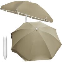 parasol ogrodowy plażowy na balkon taras łamany z falbaną 240 cm