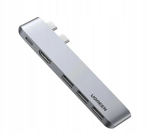 ADAPTER HUB UGREEN 2XUSB-C DO 3X USB 3.0 HDMI na Arena.pl