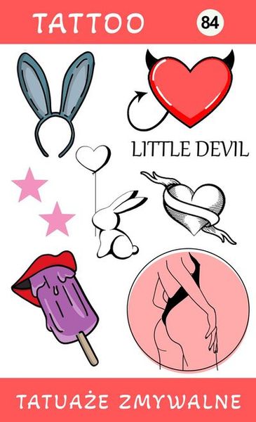 Tatuaże zmywalne zdjęcie 1