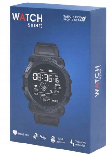 SMARTWATCH zegarek SMARTBAND Pulsometr Krokomierz na Arena.pl