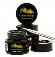 Oryginalny GOLDEN SHILAJIT 40g duża ilość mumio z Himalajów GOLD jakość BIO