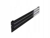 Grzejnik pokojowy poziomy BELLOSLIM 22x140 czarnyP