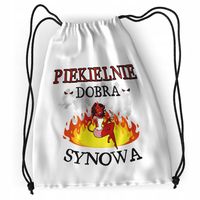 Plecak Dla Synowej Sportowy Szkolny Worek Torba Z Nadrukiem Ze Zdjęciem