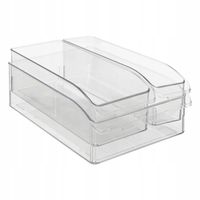 ORGANIZER DO LODÓWKI PLASTIKOWY ZESTAW 3 SZT SMART FRIDGE 3500 ML