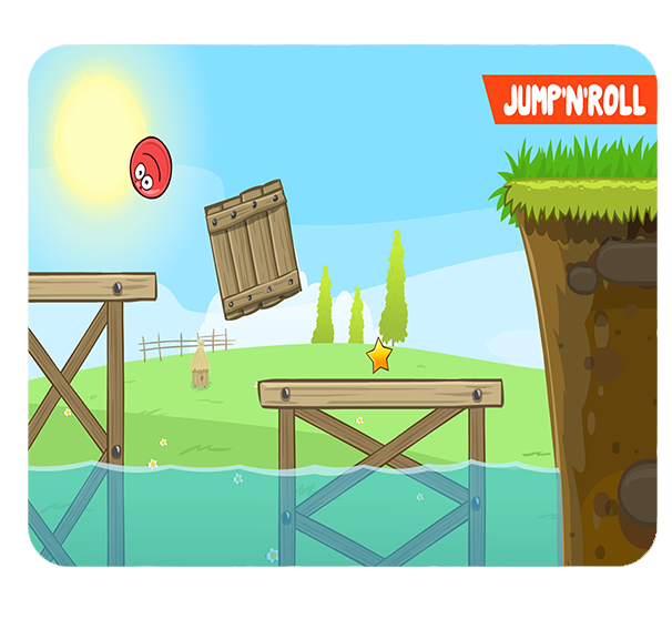 Podkładka pod myszkę Red Ball zdjęcie 1