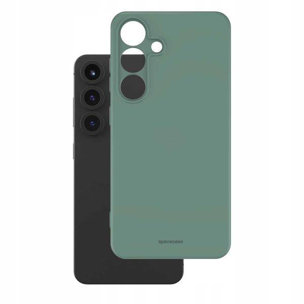 Spacecase Silicone Case 3.0 Galaxy S25 Dark Green zdjęcie 4