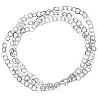 Bransoletka Potrójna Rolo 19,5cm Baza Srebro 925