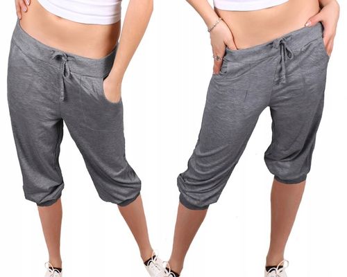 SPODNIE rybaczki ALLADYNKI duże A80 cappucino 4XL na Arena.pl