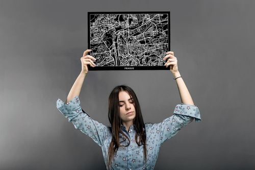 Deco Panel, Plan miasta Praga 60x40 na Arena.pl