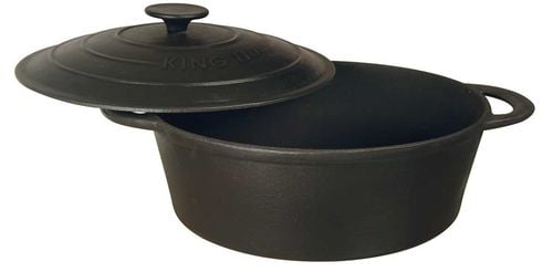 BRYTFANNA ŻELIWNA 29cm 4,5L KINGHOFF KH-2255 na Arena.pl