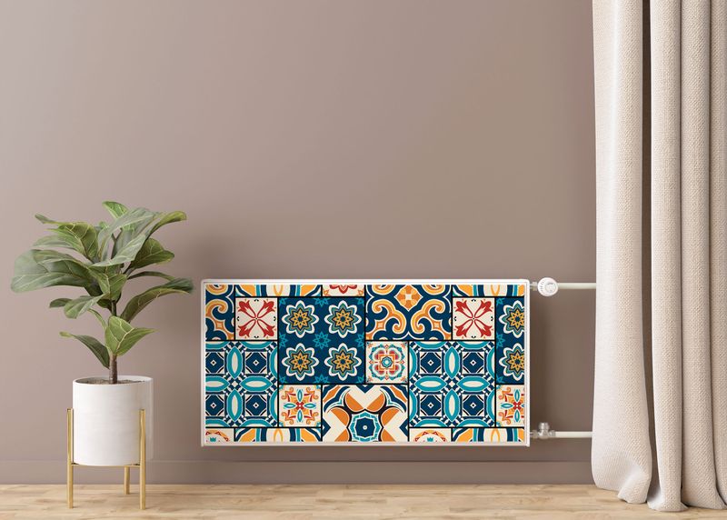MASKOWNICA Magnetyczna Grzejnika Mozaika MAROKAŃSKA 80cm x 60cm zdjęcie 7