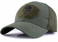 Czapka Z Daszkiem Czacha Bejsbolówka Punisher Haft