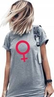Koszulka T-shirt na PREZENT dla NIEJ ŻONY symbol