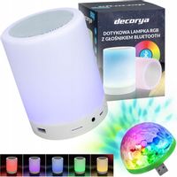 PREZENT DO POKOJU NASTOLATKA DLA DZIECKA GŁOŚNIK BLUETOOTH KULA DISCO RGB