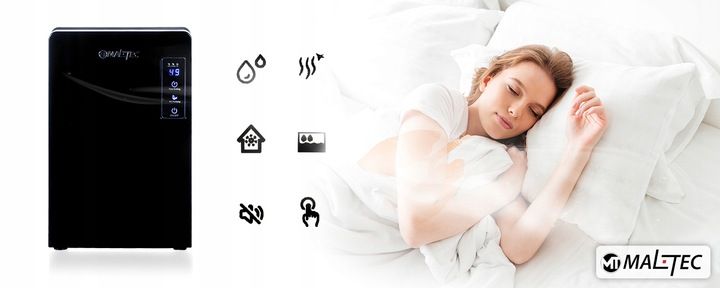 CICHY MOCNY OSUSZACZ POWIETRZA POCHŁANIACZ WILGOCI 2200ML 90W zdjęcie 6