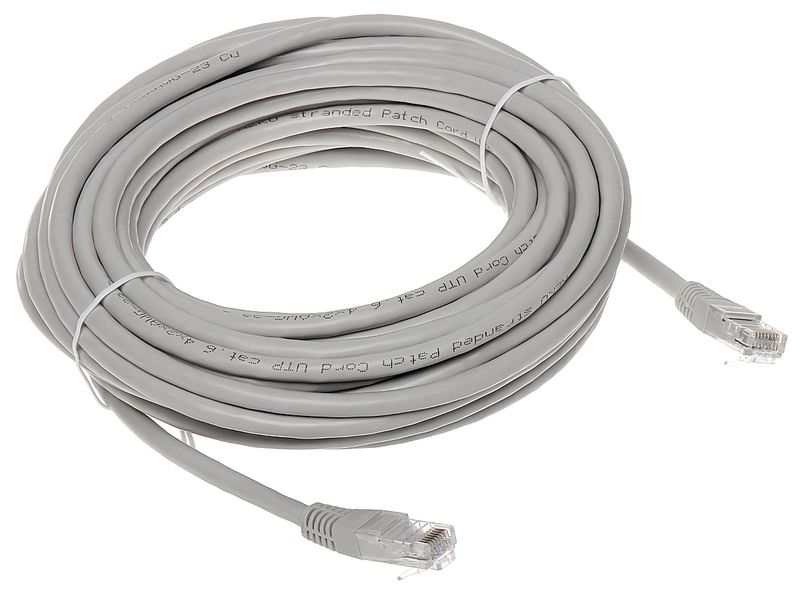 PATCHCORD RJ45/6/10-GREY 10 M zdjęcie 2