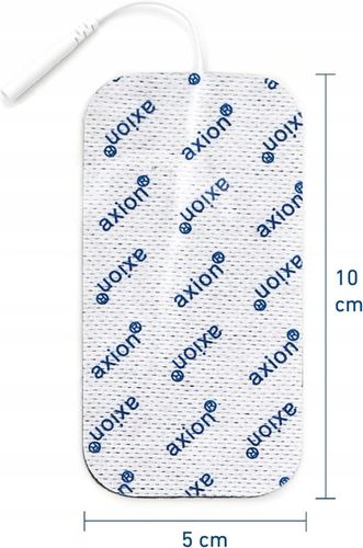 Elektrody TENS żelowe do elektrostymulatora EMS duże 10x5cm, 16 szt. na Arena.pl