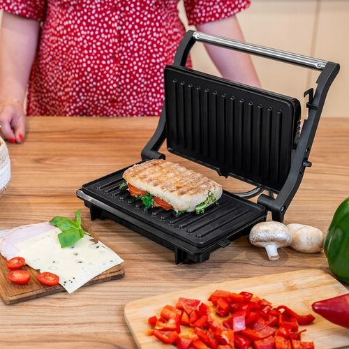 Opiekacz do kanapek panini grill toster sandwich 1000W 3 pozycje Teesa na Arena.pl