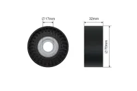 ROLKA PROWADZĄCA PASKA BMW X3 F25 2011 2012