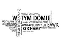 60X40CM TYM DOMU SZYBKO WYBACZAMY OBRAZ DRUK