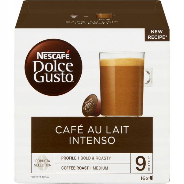 NESCAFE DOLCE GUSTO CAFE AU LAIT INTENSO 3x16 zdjęcie 3
