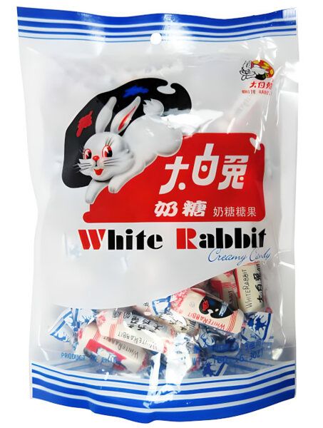 Cukierki mleczne 180g - White Rabbit zdjęcie 1