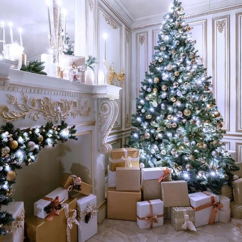 LAMPKI SOPLE ZEWNĘTRZNE CHOINKOWE 500 LED ŚWIATEŁKA ŚWIĄTECZNE +FLASH 22.5M na Arena.pl