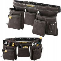 Skórzany pas monterski na narzędzia Stanley 80113