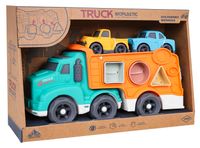 Eko Pojazd Laweta Z Sorterem + Autka