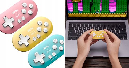 Gamepad bezprzewodowy 8BitDo Zero 2 Bluetooth do PC Nintendo Switch Android na Arena.pl
