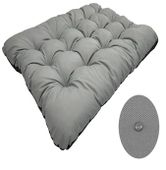 Poduszka PRESTIGE szara 100x70 cm