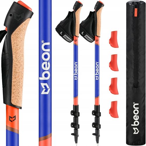 KIJE NORDIC WALKING KIJKI SKŁADANE REGULOWANE DO CHODZENIA TELESKOPOWE BEON na Arena.pl