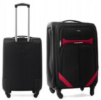 RGL ŚREDNIA WALIZKA PODRÓŻNA XL 4 KÓŁKACH BAGAŻ MATERIAŁOWA MIĘKKA