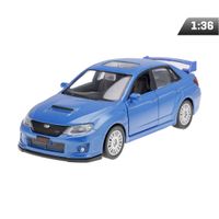 Model 1:36 RMZ Subaru WRX STI 2010, niebieski