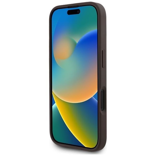 Etui Guess do iPhone 16, Brązowy, MagSafe zdjęcie 5