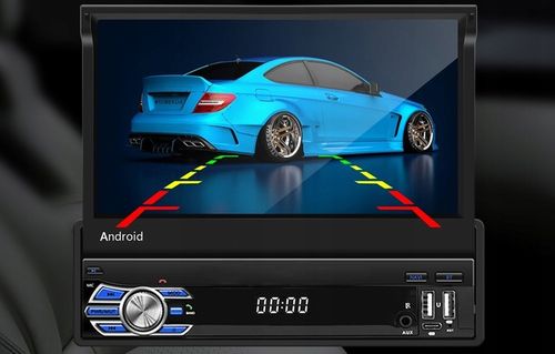 RADIO SAMOCHODOWE 1 DIN ANDROID 13 GPS USB WIFI WYSUWANY PILOT CARPLAY na Arena.pl