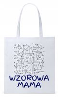Dla Mamy Mamusi Prezent Torba Eco Biała Shopper Z Nadrukiem Ze Zdjęciem