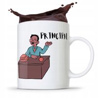 Dla Dyrektora Kubek Na Prezent Principal Z Nadrukiem Ze Zdjęciem