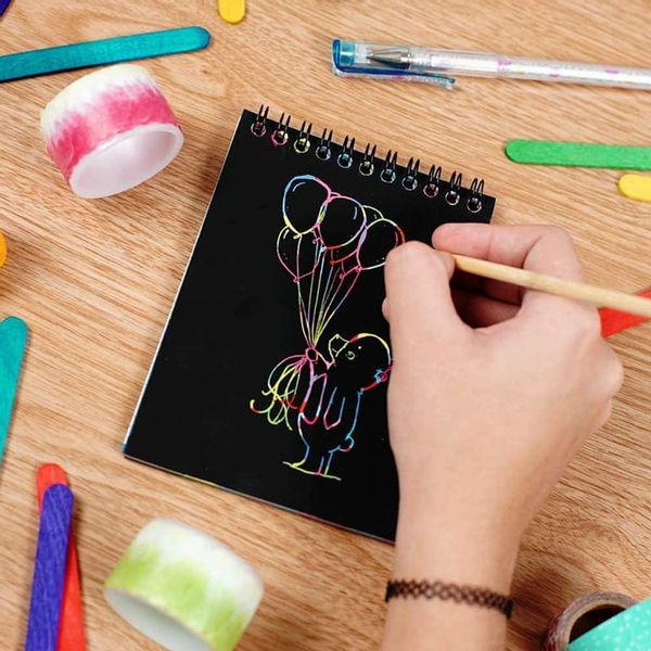 WYDRAPYWANKA ZDRAPYWANKA KOLOROWANKA NOTES A5 zdjęcie 14