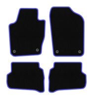 Dywaniki welurowe CARLUX-BLUE do VW Polo V 2009-2017, czarne, AV2