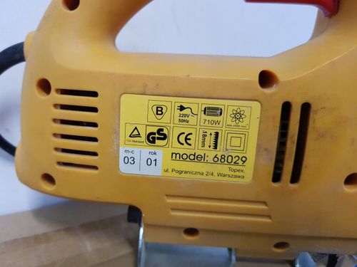 Wyrzynarka 450W ilość suwów 0-3000 GRAPHITE 58G047 na Arena.pl