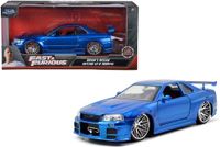 FAST&FURIOUS NISSAN SKYLINE 2002 1:24 JADA 0754